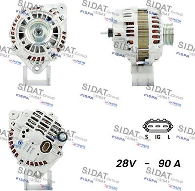 Fispa A24MH0027A2 - Alternatore autozon.pro