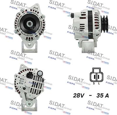 Fispa A24MH0129A2 - Alternatore autozon.pro