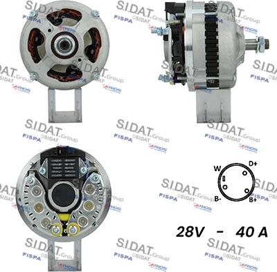 Fispa A24VA0123A2 - Alternatore autozon.pro