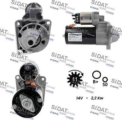 Fispa S12BH0956 - Motorino d'avviamento autozon.pro