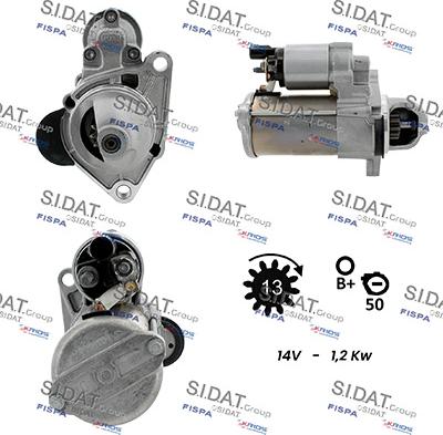 Fispa S12BH0901 - Motorino d'avviamento autozon.pro