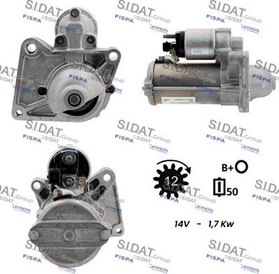 Fispa S12BH0923 - Motorino d'avviamento autozon.pro