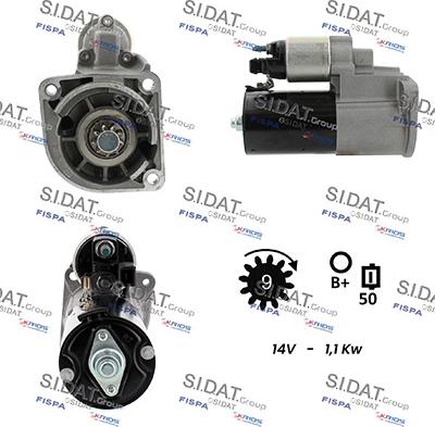 Fispa S12BH0440 - Motorino d'avviamento autozon.pro