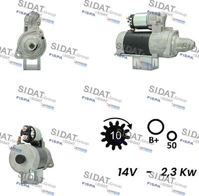 Fispa S12BH0469A2 - Motorino d'avviamento autozon.pro