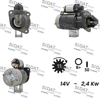 Fispa S12BH0464A2 - Motorino d'avviamento autozon.pro