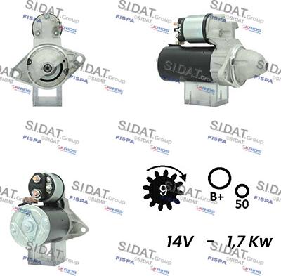 Fispa S12BH0533A2 - Motorino d'avviamento autozon.pro