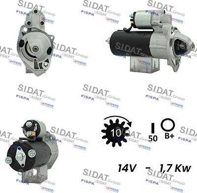 Fispa S12BH0674A2 - Motorino d'avviamento autozon.pro