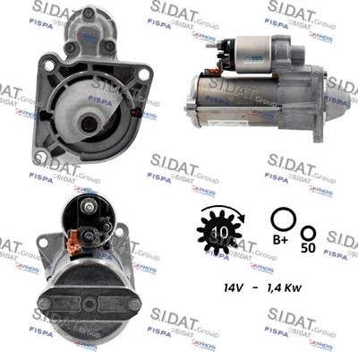 Fispa S12BH0039 - Motorino d'avviamento autozon.pro