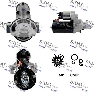 Fispa S12BH0805 - Motorino d'avviamento autozon.pro