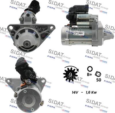 Fispa S12DE0139 - Motorino d'avviamento autozon.pro