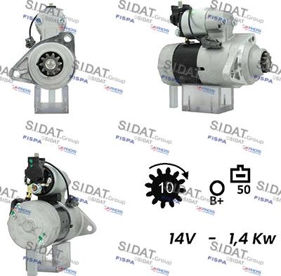 Fispa S12HT0577A2 - Motorino d'avviamento autozon.pro