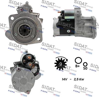 Fispa S12HT0190 - Motorino d'avviamento autozon.pro