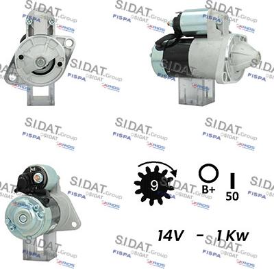 Fispa S12HT0766A2 - Motorino d'avviamento autozon.pro