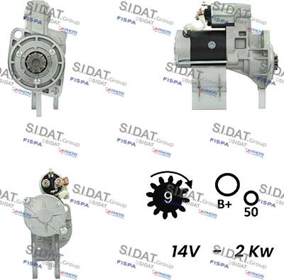 Fispa S12HT0768A2 - Motorino d'avviamento autozon.pro