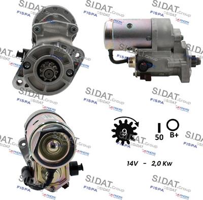 Fispa S12HY0109 - Motorino d'avviamento autozon.pro