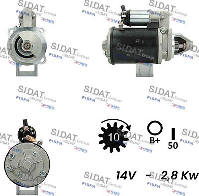 Fispa S12LU0123A2 - Motorino d'avviamento autozon.pro