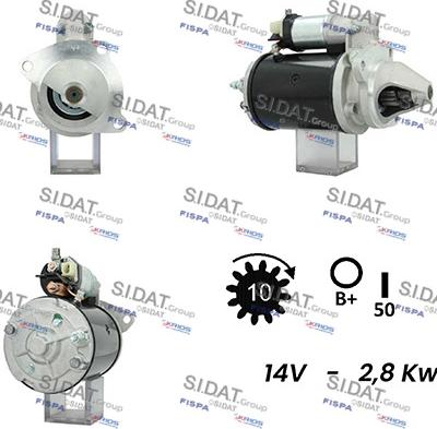 Fispa S12LU0380A2 - Motorino d'avviamento autozon.pro