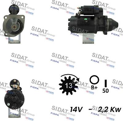 Fispa S12LU0298A2 - Motorino d'avviamento autozon.pro