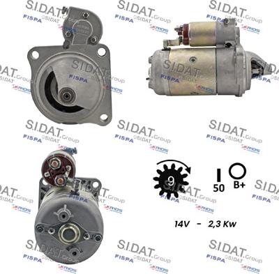 Fispa S12MA0461 - Motorino d'avviamento autozon.pro