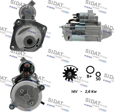 Fispa S12MA0146 - Motorino d'avviamento autozon.pro