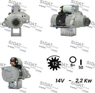 Fispa S12MH0569 - Motorino d'avviamento autozon.pro