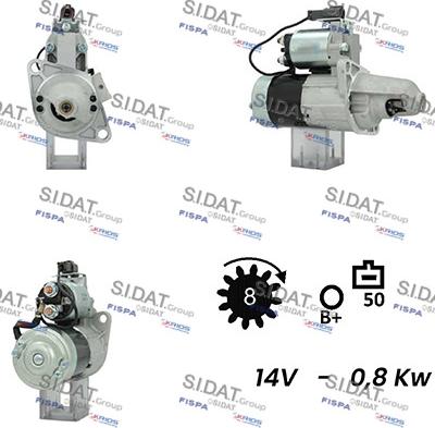 Fispa S12MH0566A2 - Motorino d'avviamento autozon.pro