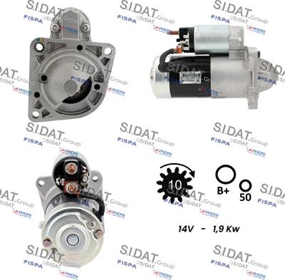 Fispa S12MH0064 - Motorino d'avviamento autozon.pro