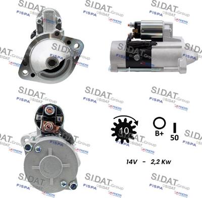 Fispa S12MH0085 - Motorino d'avviamento autozon.pro