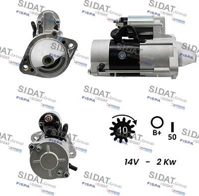 Fispa S12MH0024A2 - Motorino d'avviamento autozon.pro