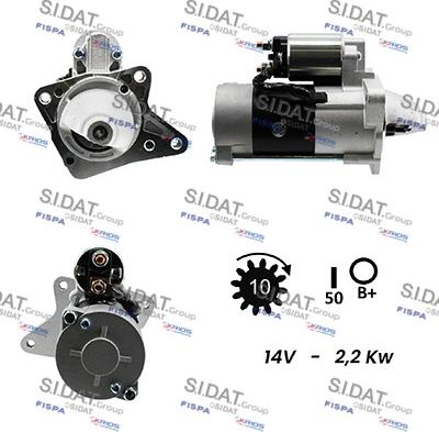 Fispa S12MH0163 - Motorino d'avviamento autozon.pro