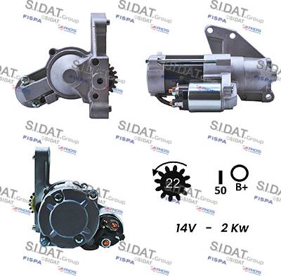 Fispa S12MH0110 - Motorino d'avviamento autozon.pro