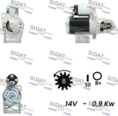 Fispa S12MH0131 - Motorino d'avviamento autozon.pro