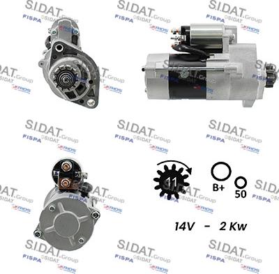 Fispa S12MH0133A2 - Motorino d'avviamento autozon.pro