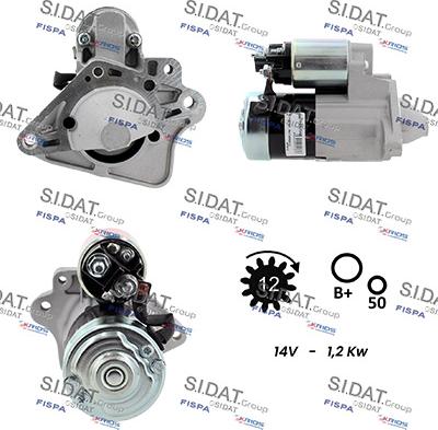 Fispa S12MH0825A2 - Motorino d'avviamento autozon.pro