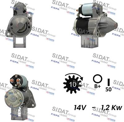 Fispa S12MH0346A2 - Motorino d'avviamento autozon.pro