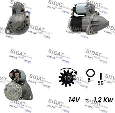 Fispa S12MH0346 - Motorino d'avviamento autozon.pro