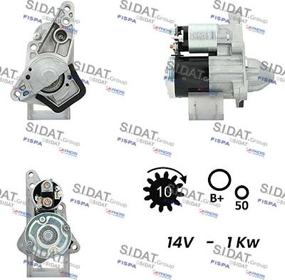 Fispa S12MH0334A2 - Motorino d'avviamento autozon.pro