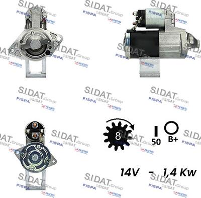 Fispa S12MH0336 - Motorino d'avviamento autozon.pro