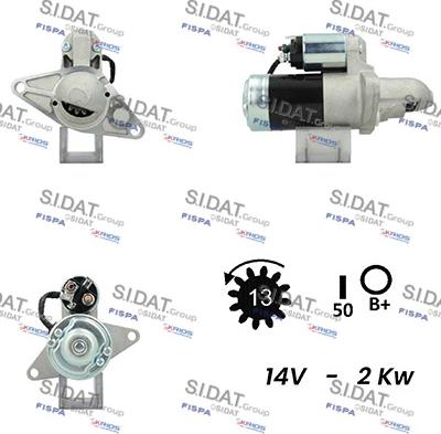 Fispa S12MH0323A2 - Motorino d'avviamento autozon.pro