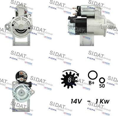 Fispa S12MH0782A2 - Motorino d'avviamento autozon.pro