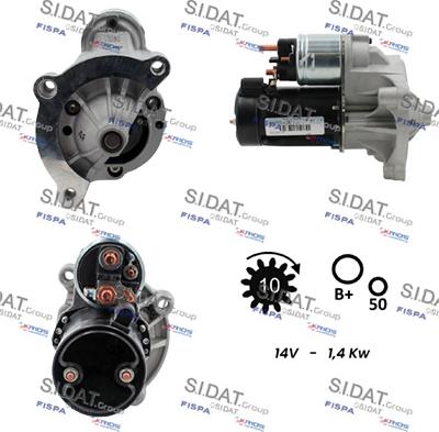 Fispa S12VA0433 - Motorino d'avviamento autozon.pro