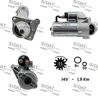 Fispa S12VA0062A2 - Motorino d'avviamento autozon.pro