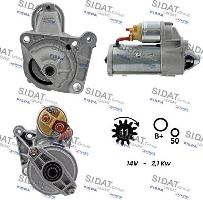 Fispa S12VA0062 - Motorino d'avviamento autozon.pro