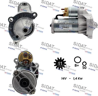 Fispa S12VA0005 - Motorino d'avviamento autozon.pro