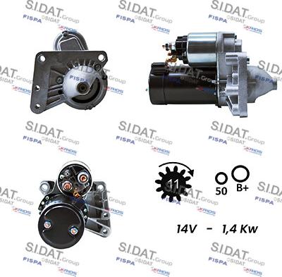 Fispa S12VA0001 - Motorino d'avviamento autozon.pro