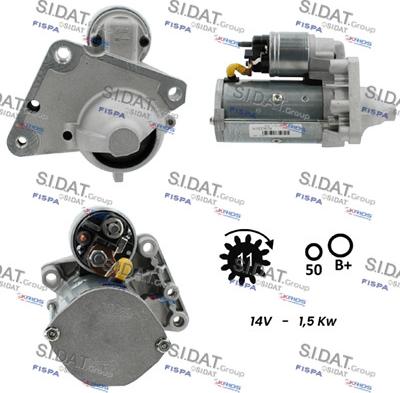 Fispa S12VA0014 - Motorino d'avviamento autozon.pro