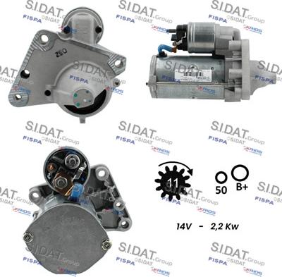 Fispa S12VA0153 - Motorino d'avviamento autozon.pro