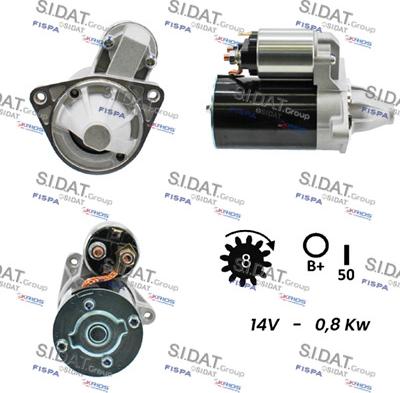 Fispa S12VA0108 - Motorino d'avviamento autozon.pro