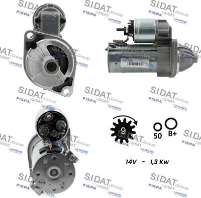 Fispa S12VA0813 - Motorino d'avviamento autozon.pro