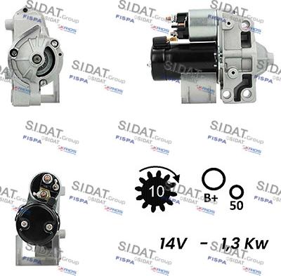 Fispa S12VA0239 - Motorino d'avviamento autozon.pro